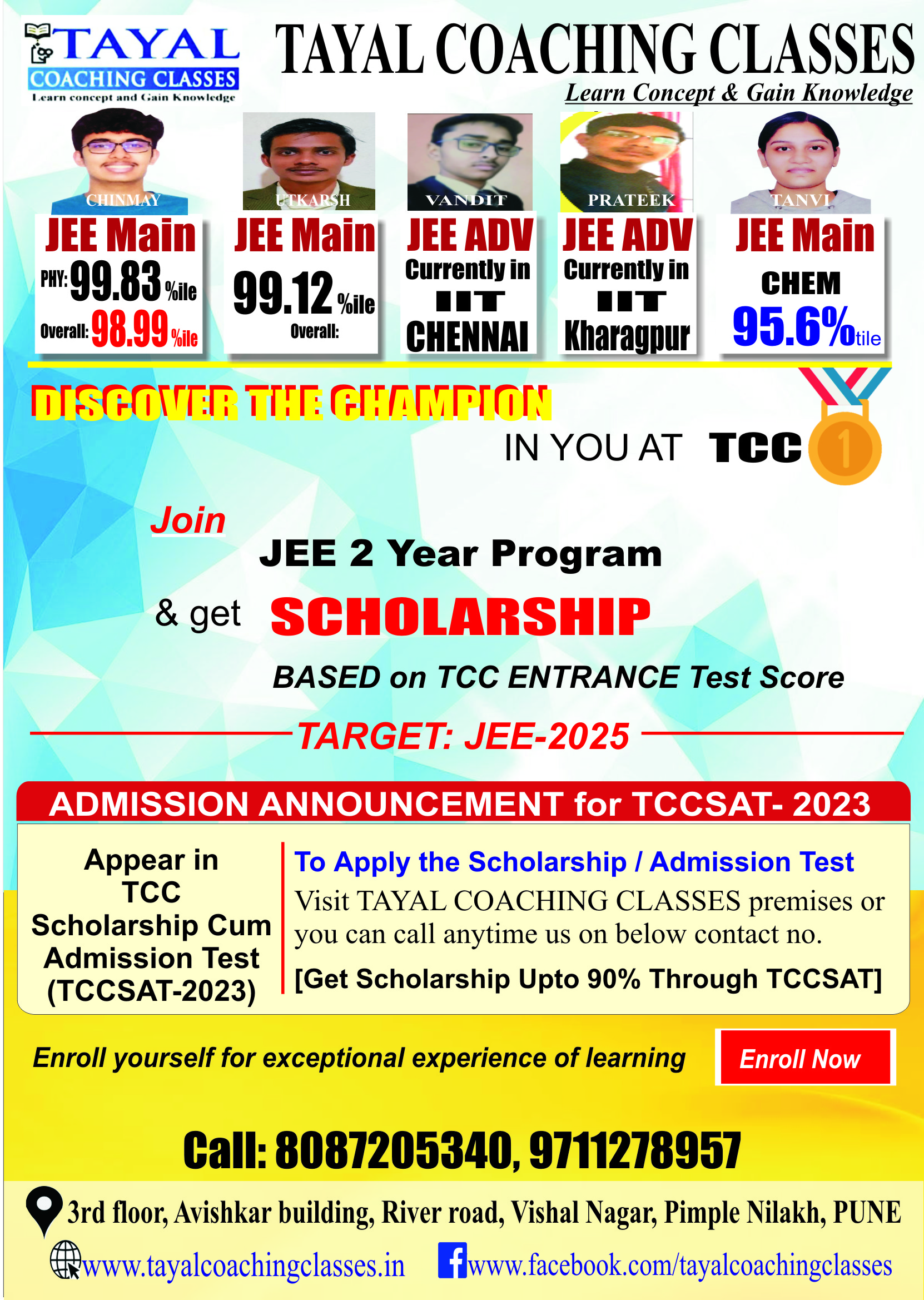 Scholarship Poster JEE